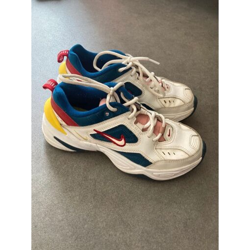 nike m2k tekno white and blue