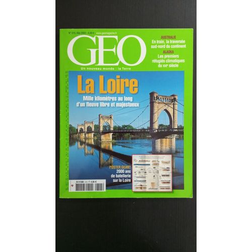Revue Géo Magazine N° 315