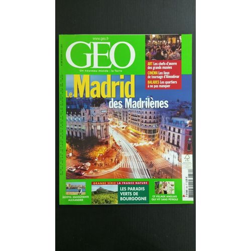 Revue Géo Magazine N° 380