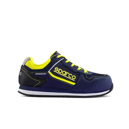 Chaussure De Sécurité Sparco Dani - S1p - Bleu/Jaune - T.42 - Gymkhana 07527 Bmgf - 42