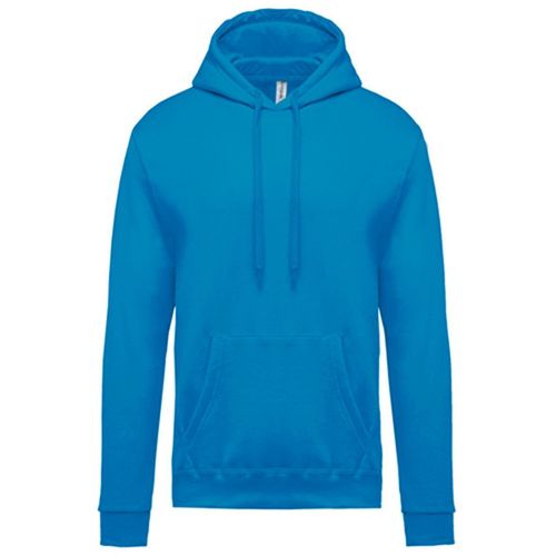 Sweat-Shirt À Capuche - Unisexe - K476 - Bleu Hawaii