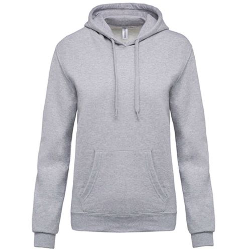 Sweat-Shirt À Capuche - Unisexe - K476 - Gris Oxford