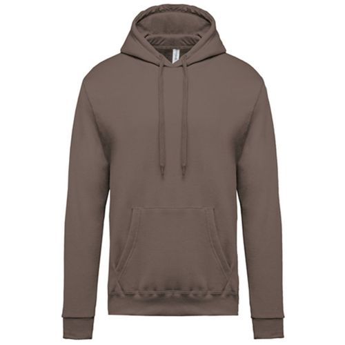 Sweat-Shirt À Capuche - Unisexe - K476 - Marron Moka