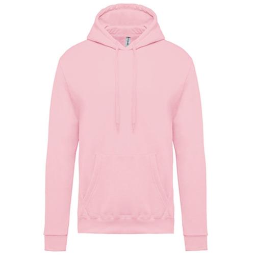 Sweat-Shirt À Capuche - Unisexe - K476 - Rose Pâle