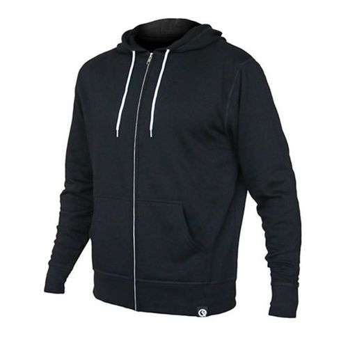 Veste Sweat Zippée À Capuche - Femme - Fl421 - Noir
