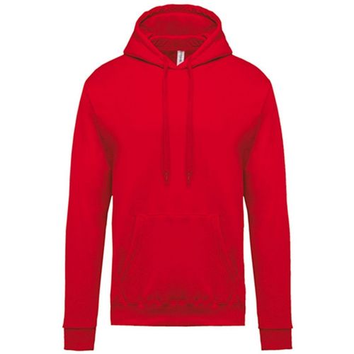 Sweat-Shirt À Capuche - Unisexe - K476 - Rouge
