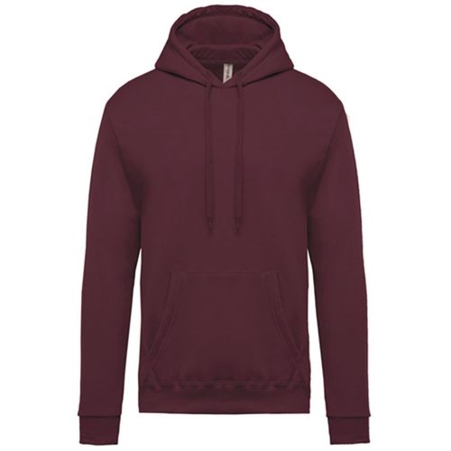 Sweat-Shirt À Capuche - Unisexe - K476 - Rouge Vin