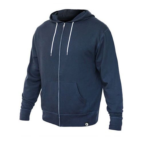 Veste Sweat Zippée À Capuche - Femme - Fl421 - Bleu Marine Midnight