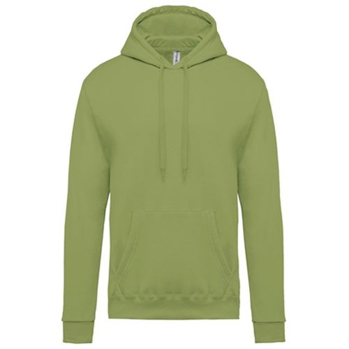 Sweat-Shirt À Capuche - Unisexe - K476 - Vert Pistache