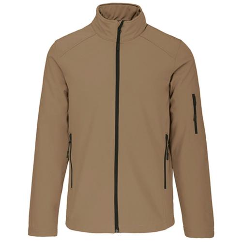 Veste Softshell 3 Couches - Homme - K401 - Beige Camel