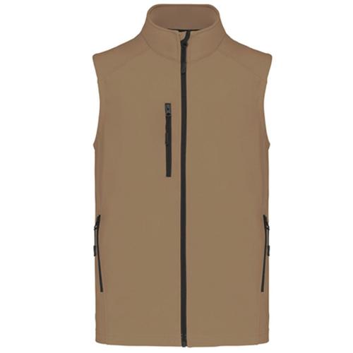 Bodywarmer Softshell - Gilet Sans Manches - K403 - Beige Camel - Homme