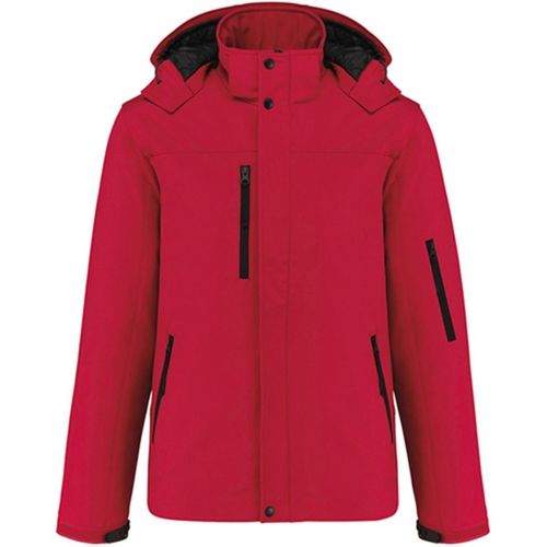 Parka Softshell Matelassée À Capuche - K650 - Homme - Rouge