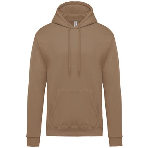 Sweat-Shirt À Capuche - Unisexe - K476 - Beige Camel