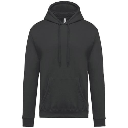 Sweat-Shirt À Capuche - Unisexe - K476 - Gris Foncé