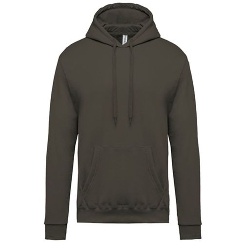 Sweat-Shirt À Capuche - Unisexe - K476 - Vert Kaki Foncé