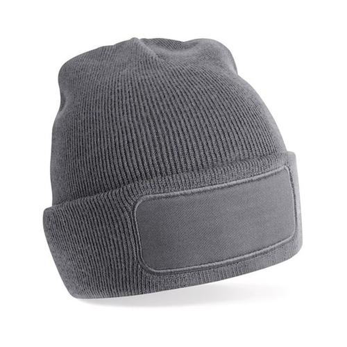 Bonnet Avec Patch - Adulte - B445 - Gris Graphite