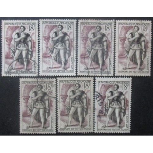 France N°944 X 7 Oblitéré