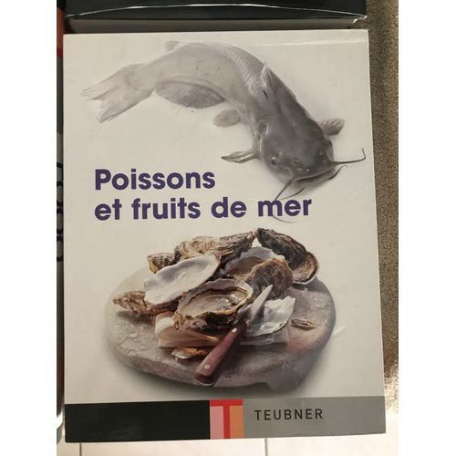 Livre Poissons Et Fruits De Mer Teubner