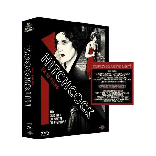 Hitchcock En 10 Films - Aux Origines Du Maître Du Suspense - Blu-Ray