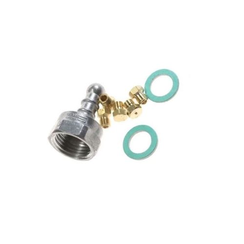 SOS Accessoire Jeu d'Injecteurs gicleurs gaz butane/propane pour Four cuisinière CONTINENTAL EDISON 900355 Four cuisinière (900355 ARTHUR MARTIN ELECTROLUX AVEA AYA CONTINENTAL EDISON EDSON FAR FUNIX