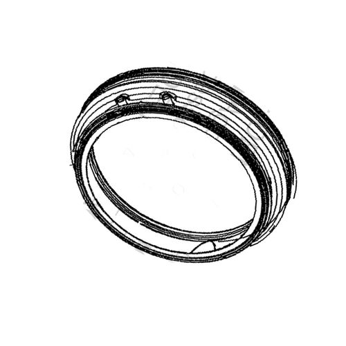 SOS Accessoire Joint de hublot pour Lave-linge BELLAVITA 389J04 Lave-linge (389J04 ALTUS BEKO BELLAVITA FAR FORTEX LISTO OCEANIC SABA)