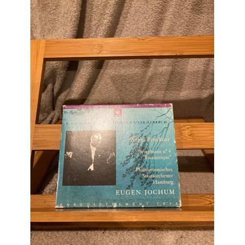 E Jochum Philharmoniker Staatsorchester Hamburg Bruckner Symphonie 4 Cd Lys 1996