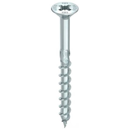 Vis HECO-Topix-Plus Inox - Ø3,5x40mm - Tête Ronde - Filetage Total variable - PZ2 - Boite de 500 - 60314