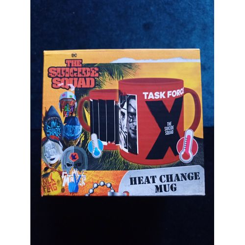 Mug Thermique - Heat Change Mug - The Suicide Squad Task Force X - Licence Dc Comics - 320ml