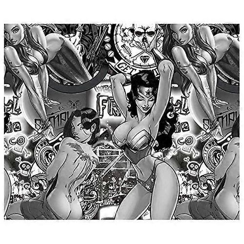 Film Hydrographique - Impression Par Transfert D¿Eau - Hydro Dipping - Fantasy Girls - 50*200cm
