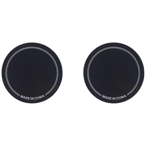 Patch De Grosse Caisse,Accessoires D¿Instrument De Percussion De Tambour De Peau De Tambour,Patchs De Grosse Caisse Noir 11 X 11cm