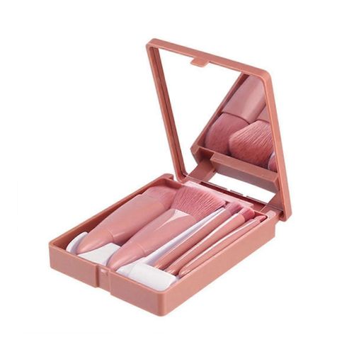 Ensemble De Pinceaux De Maquillage Portable Pour Cosmétiques Fond De Teint Fard À Joues Poudre Fard À Paupières Mélange Pinceau De Maquillage Bea 