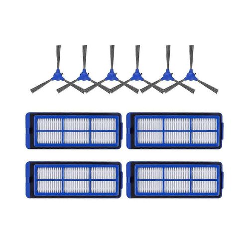 Filtre HEPA à brosse latérale compatible avec les accessoires d¿aspirateur robotique 11S Max 15C Max