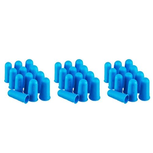 36 Pièces Doigtiers Silicone Protection Doigt Couvre Caps Bouts Du Bout Des Doigts Protecteurs Résistant À La Chaleur Fi 