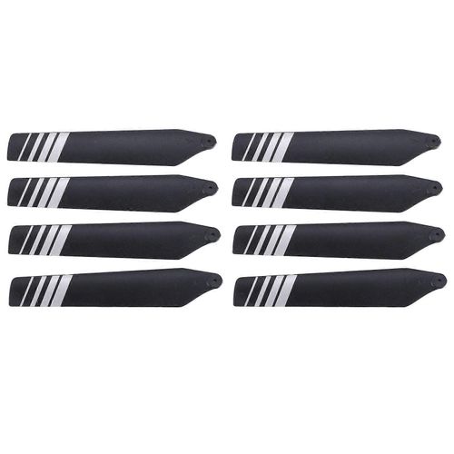8 Pcs C127 Lame Principale Pour Stealth Hawk Pro C127 Rc Hélicoptère Avion Drone Pièces De Rechange Accessoires