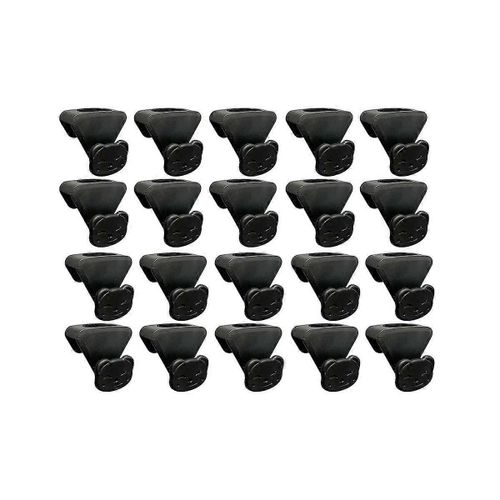 20 Pcs Triangles De L¿espace Cintres Crochets, Cintres Connecteur Crochets, Triangles De L¿espace pour Cintres, B