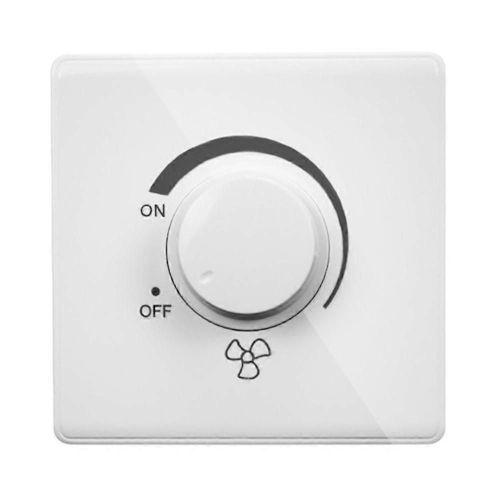 86 Type Réglage du ventilateur de plafond Contrôleur de vitesse en continu Interrupteur mural Interrupteur de ventilateur de plafond