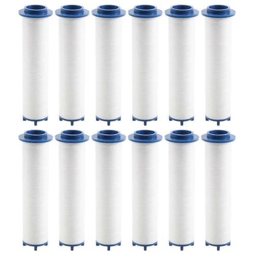 12pcs Turbo Fan Filtres De Douche Pour Éléments Filtrants Portatifs Entraînés Par Hélice