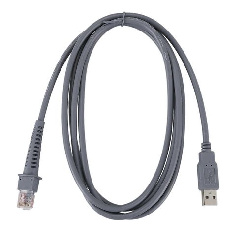 1 X USB A mâle vers RJ45 Câble 7ft 2M Lecteur de codes-barres LS4278 LS2208 2208AP
