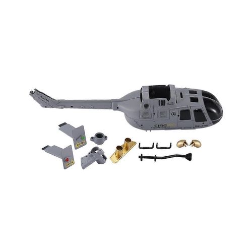 C186 C-186 Pro Shell Cover Set Rc Hélicoptère Avion Drone Pièces De Rechange Accessoires De Mise À Niveau, Gris