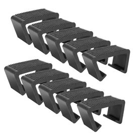 10 Pc Jardin En Plein Air Rotin Osier Meubles Alignement Fixation Canapé Clip Connecteur Adapté À Ra