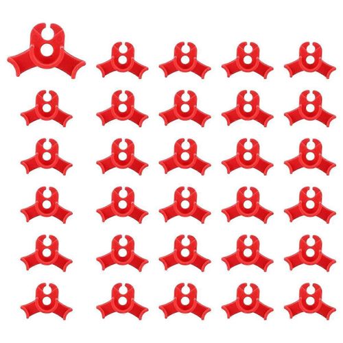 Pack de 30 Cintreuses Végétales Angle Réglable Plantes Clips D¿entraînement Faible Stress Clips D¿entraînement 90 Degrés Pla