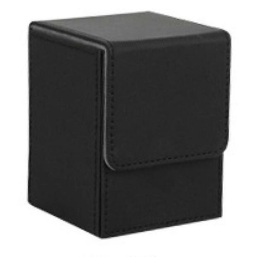 Boîte À Cartes Deck Box Boîtes De Jeu De Cartes À Manches Pour Classeurs Yugioh : 100+, Noir