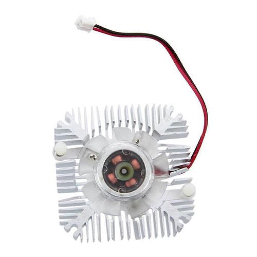 PC VGA Carte Vidéo 2 Broches 55mm Refroidisseur Ventilateur De Refroidissement Dissipateur Thermique 4800 RPM