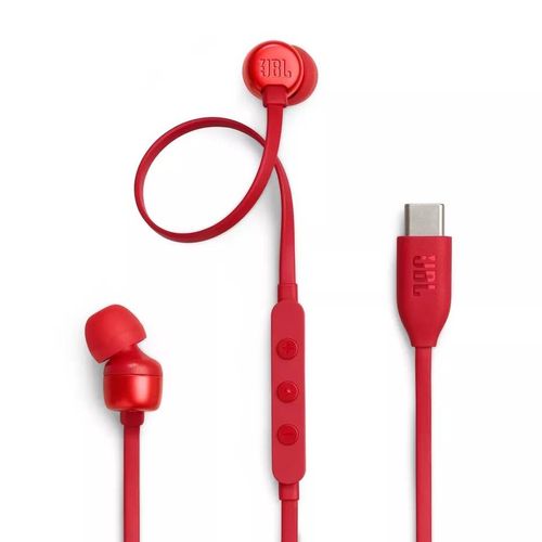 Ecouteur JBL Tune 310C USB-C Rouge