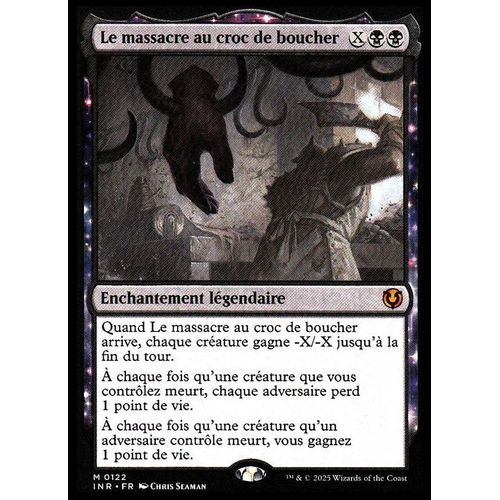 Le Massacre Au Croc De Boucher - Magic - Innistrad Remastered Vf - M - 122