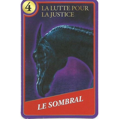 Carte Harry Potter Moments Magiques Le Sombral