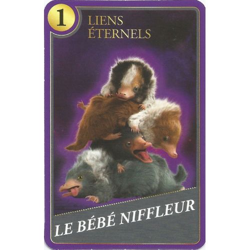 Carte Harry Potter Moments Magiques Le Bébé Niffleur