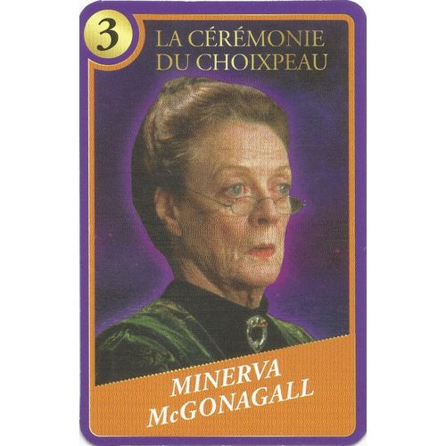 Carte Harry Potter Moments Magiques Minerva Mcgonagall