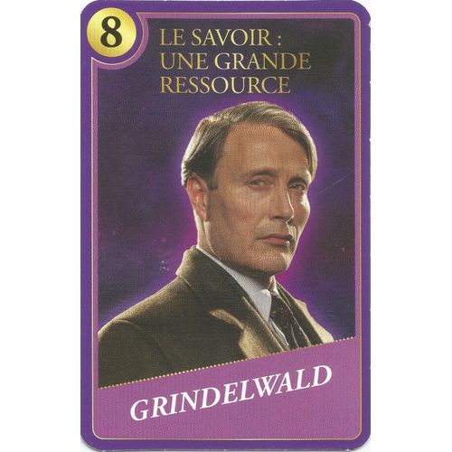 Carte Harry Potter Moments Magiques Grindelwald