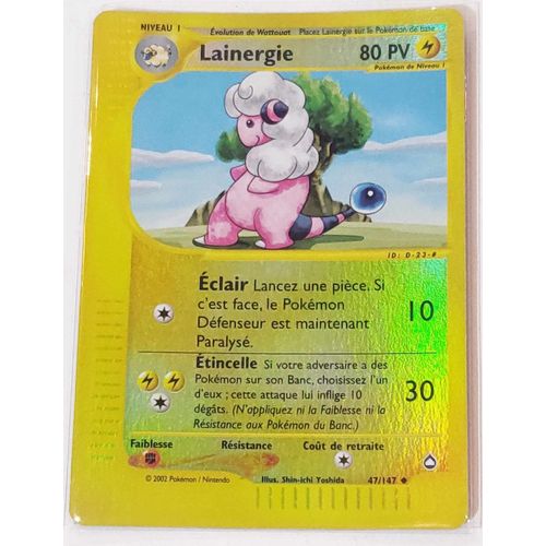 Pokémon Lainergie Reverse 47 / 147 Wizards Aquapolis